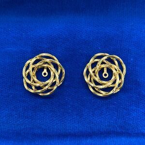💛 14k Yellow Gold Earring Jackets